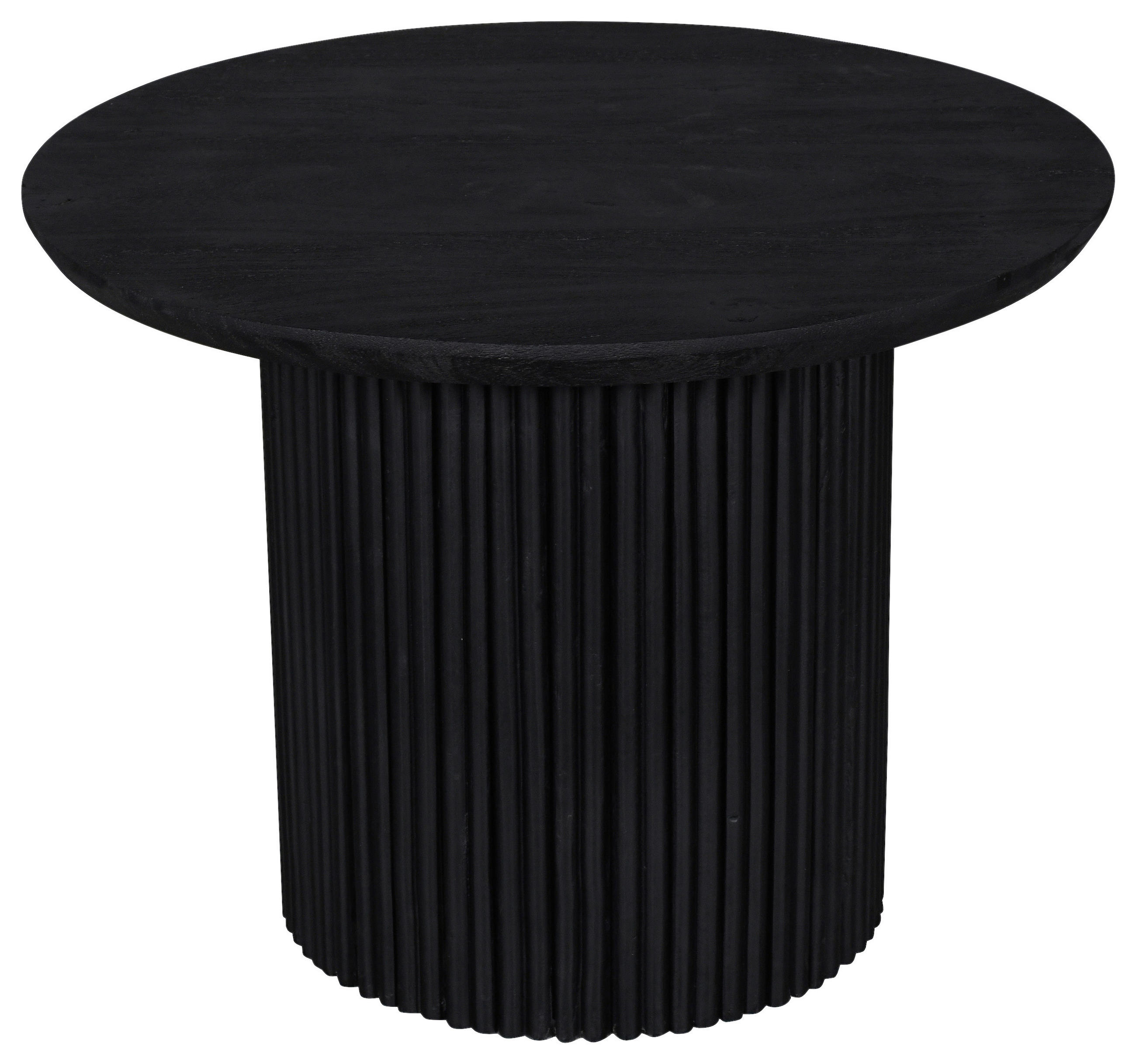 COUCHTISCH Akazie massiv Schwarz  - Schwarz, Design, Holz (60/45/60cm) - MID.YOU