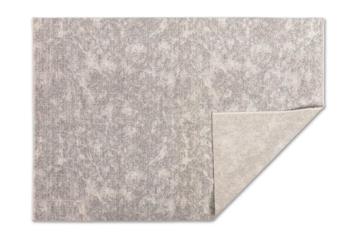 WEBTEPPICH 133/190 cm Venosa Silberfarben rechteckig  - Silberfarben, KONVENTIONELL, Textil (133/190cm) - Astra