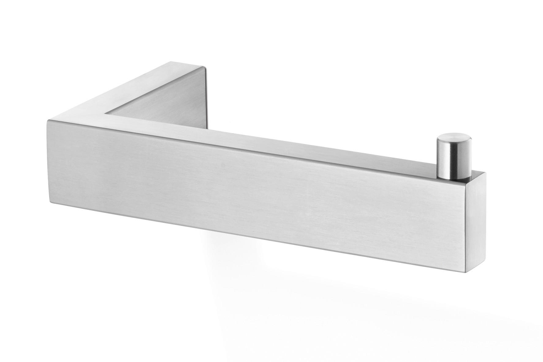 DRŽAČ TOALET-PAPIRA  boja nerđajućeg čelika  metal  - boja nerđajućeg čelika, Konvencionalno, metal (14,5/4/8cm) - Zack
