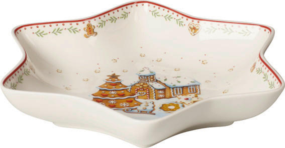 BOL 24,5 cm  - crem/roșu, Lifestyle, ceramică (24,5cm) - Villeroy & Boch