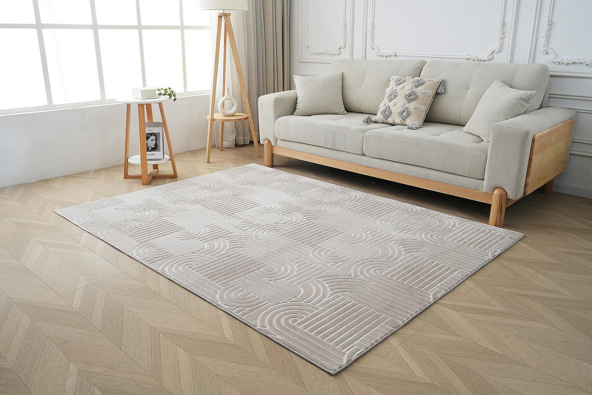 TEKAČ  Calma     80/150 cm    tkano  bež  - bež, Basics, tekstil (80/150cm) - Kayoom