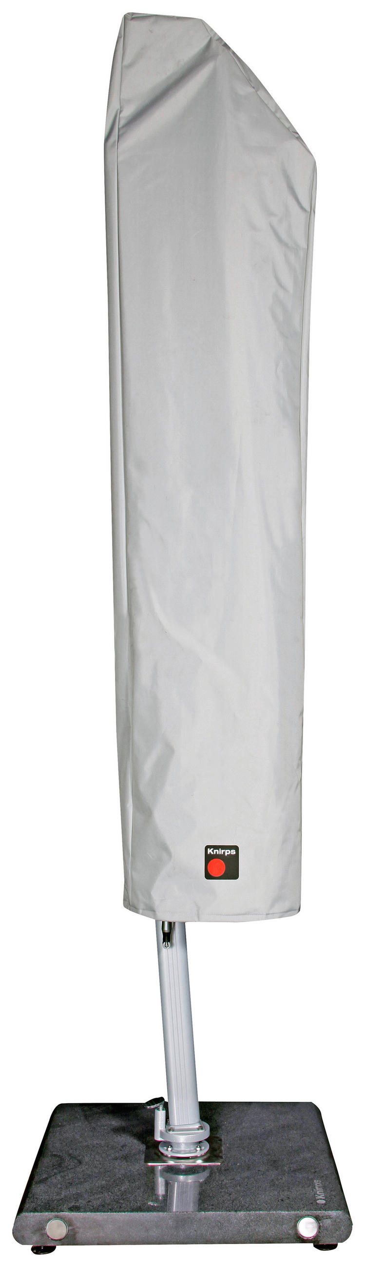 SCHIRMHÜLLE Grau   - Grau, KONVENTIONELL, Textil (52/232cm) - KNIRPS