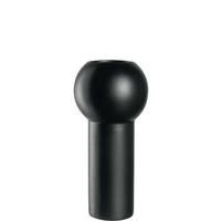 VASE 31 cm  - Schwarz, LIFESTYLE, Keramik (14,5/31/14,5cm) - Leonardo