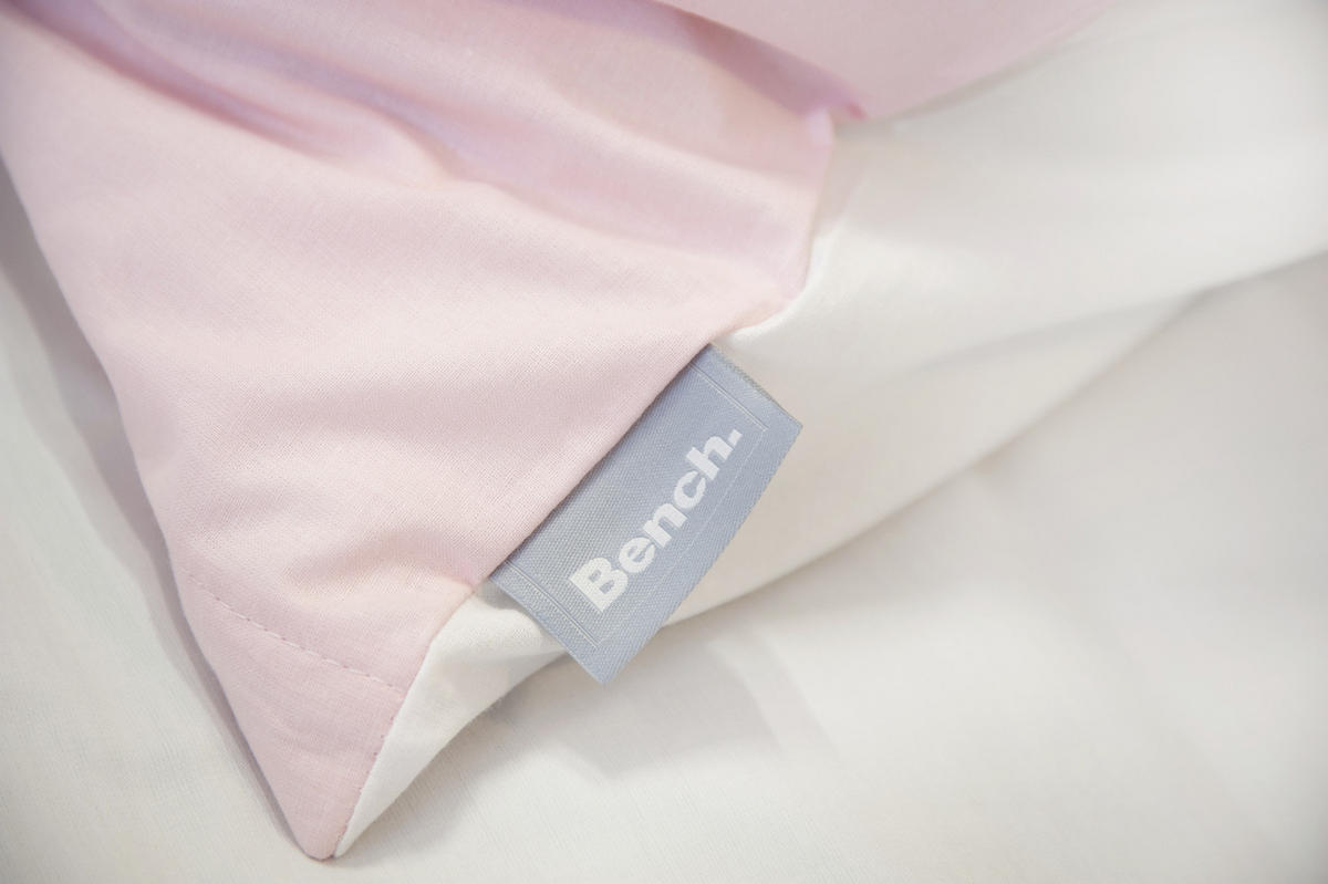 WENDEBETTWÄSCHE 155/220 cm  - Rosa, Basics, Textil (155/220cm) - Bench