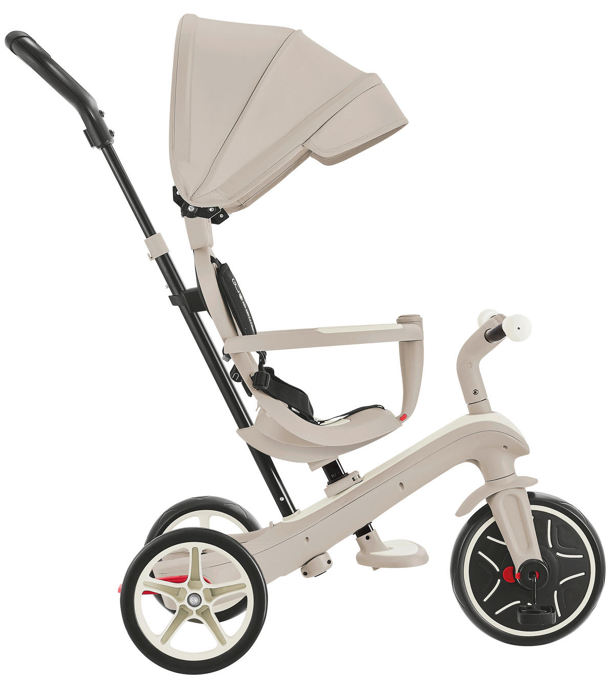 DREIRAD EXPLORER TRIKE 4in1 ECO  - Perlmutt, Basics, Kunststoff (95/47/97.5cm) - GLOBBER