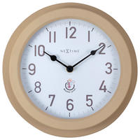 WANDUHR 22/22/5,5 cm   - Braun, Basics, Metall (22/22/5,5cm)