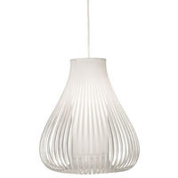 HÄNGLAMPA 36/36/36 cm  - vit, Klassisk, textil/plast (36/36/36cm)