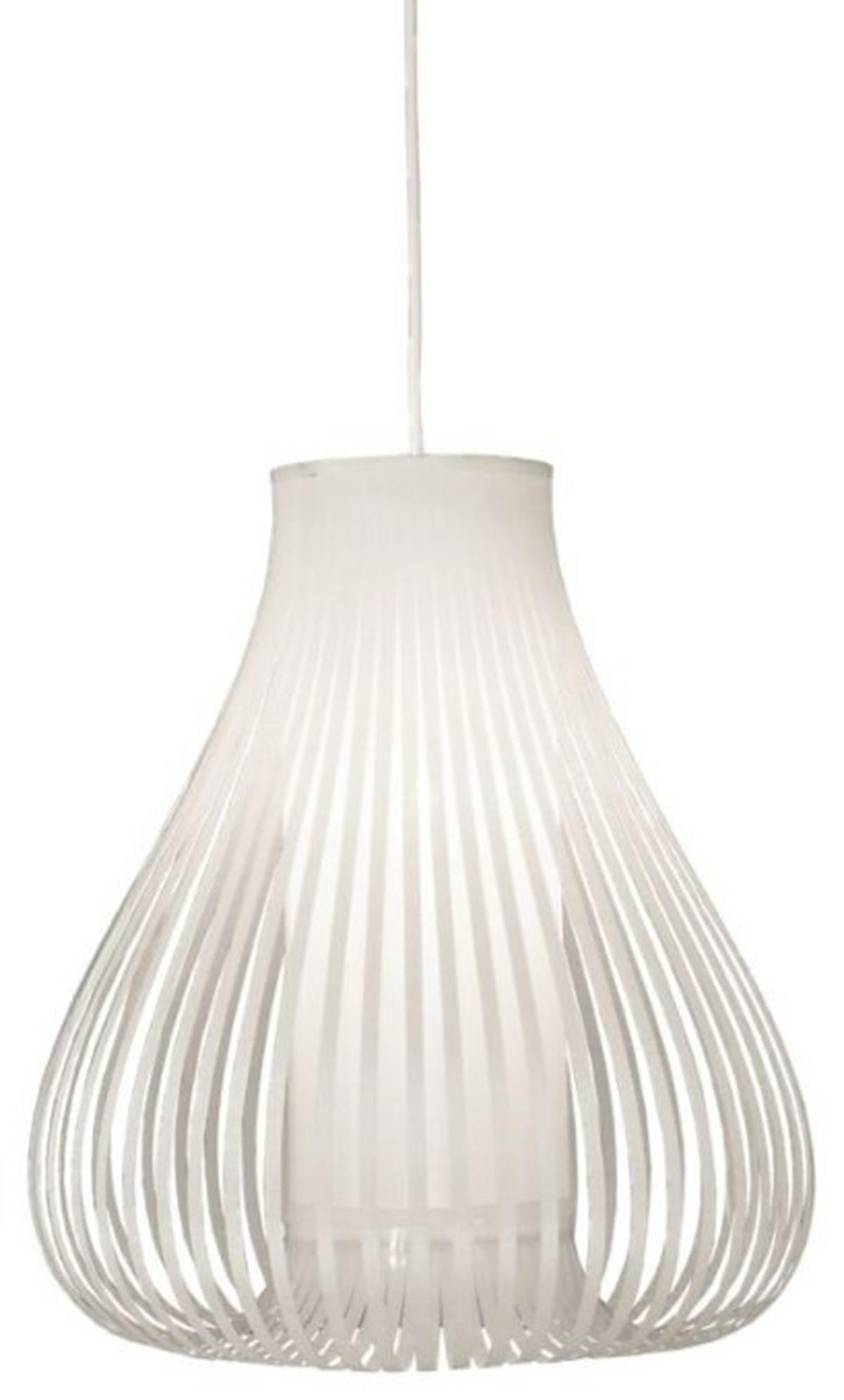 HÄNGLAMPA 36/36/36 cm  - vit, Klassisk, textil/plast (36/36/36cm)