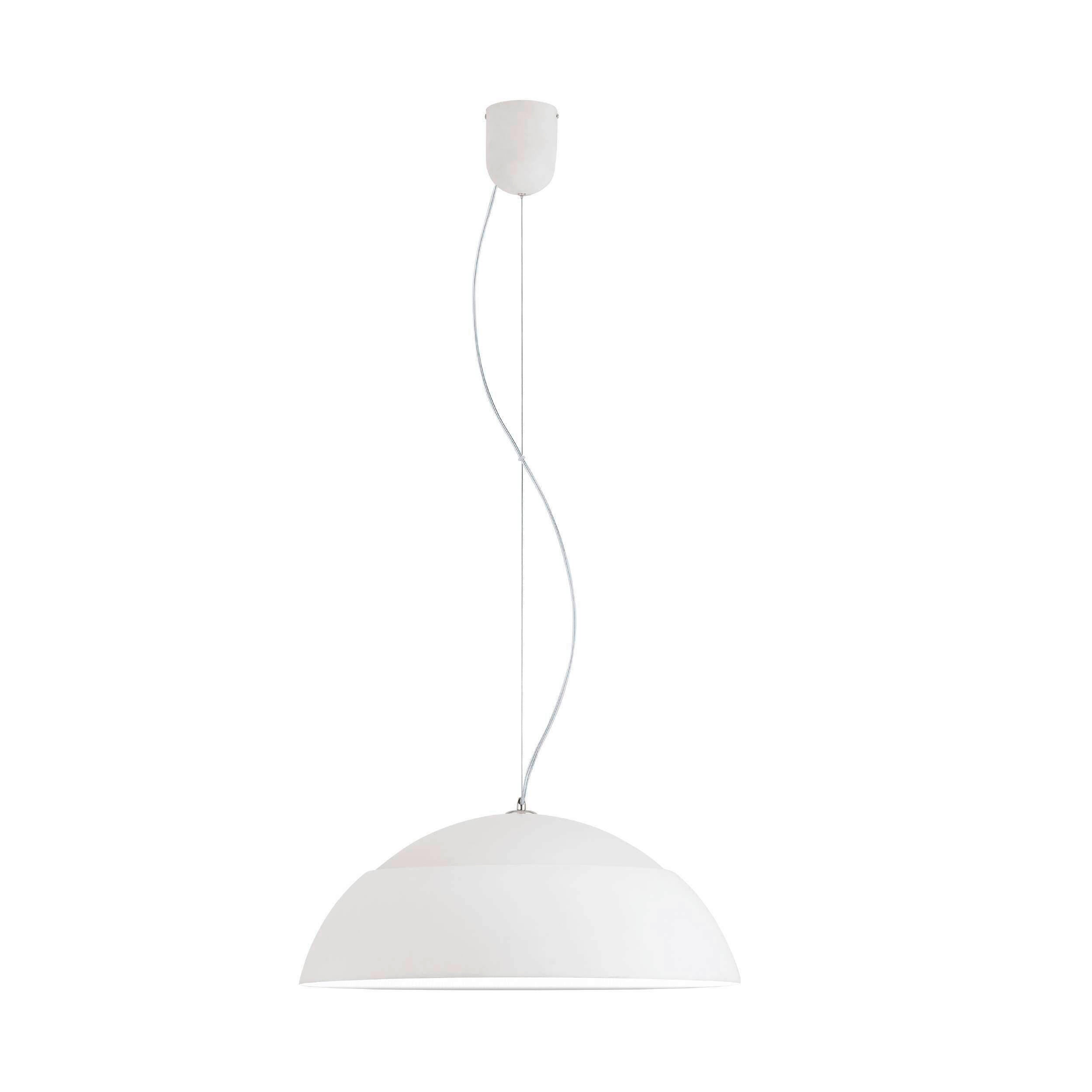 HÄNGELEUCHTE 65/150 cm  - Weiß, KONVENTIONELL, Kunststoff/Metall (65/150cm) - Eglo