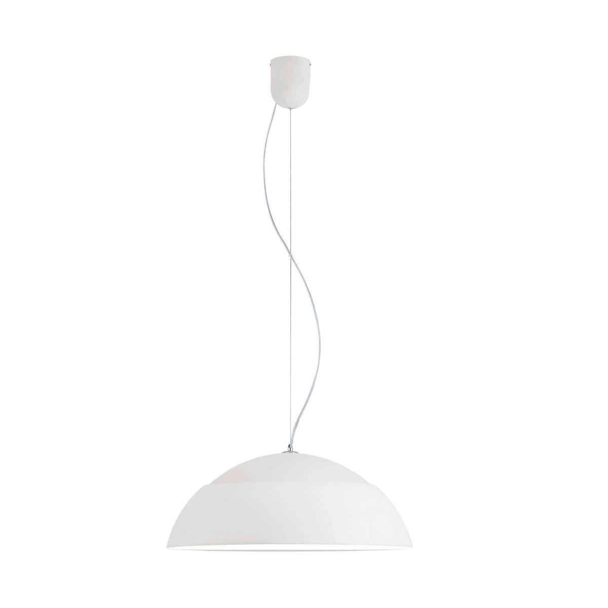 HÄNGELEUCHTE 65/150 cm  - Weiß, KONVENTIONELL, Kunststoff/Metall (65/150cm) - Eglo