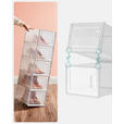 SCHUHBOX - Transparent/Weiß, Trend, Kunststoff (35/19/25,2cm) - Boxxx