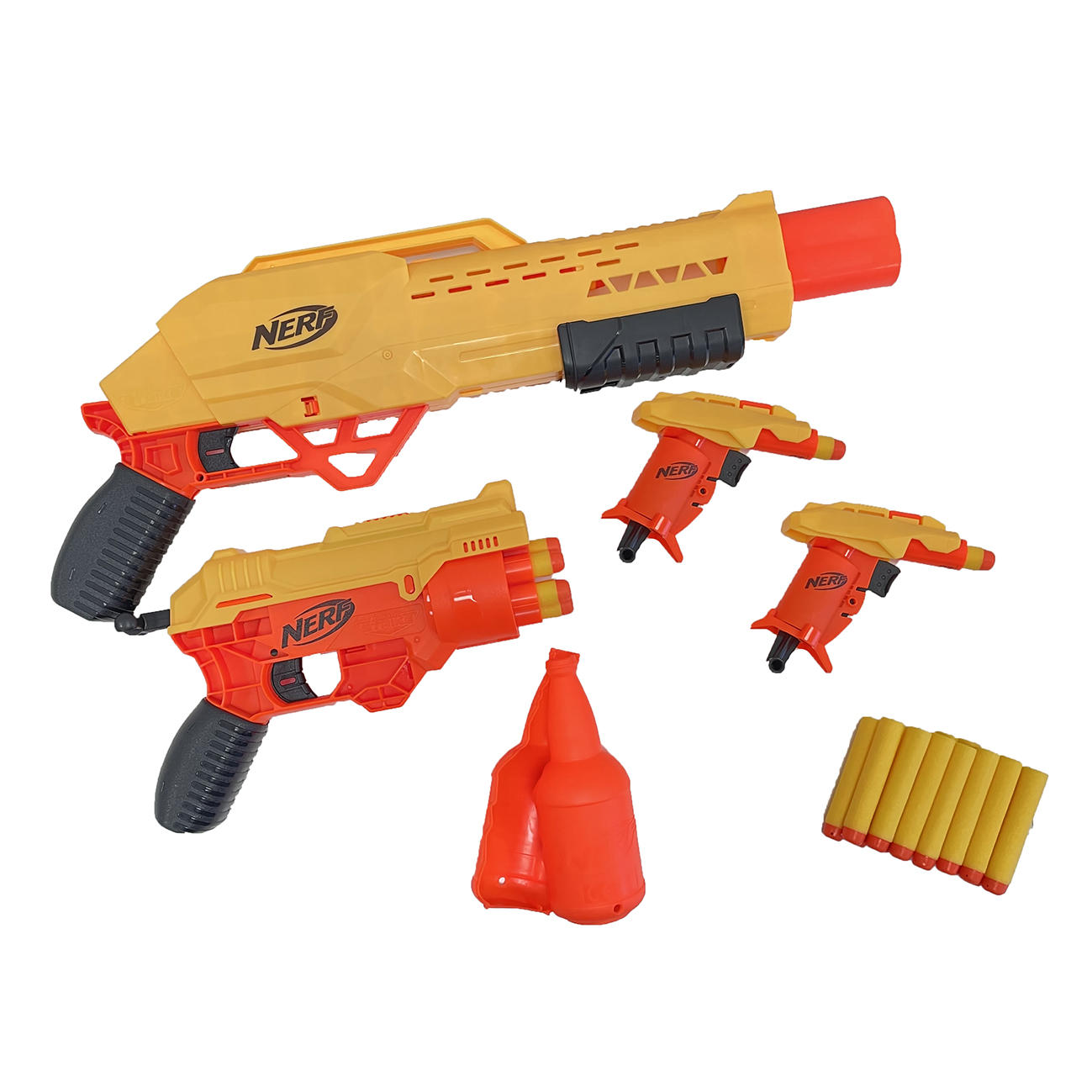 KINDERSPIELSET  - Gelb/Orange, Trend, Kunststoff (61,00/7,00/37,00cm)
