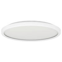 BADEZIMMER-DECKENLEUCHTE Curitiba 30/2,5 cm   - Weiß, Basics, Kunststoff (30/2,5cm) - Celina