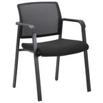 ARMLEHNSTUHL  in Eisen Webstoff matt  - Schwarz, KONVENTIONELL, Kunststoff/Textil (57/81/54cm) - Xora