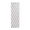 LÄUFER 80/250 cm  - Rosa/Weiß, Design, Textil (80/250cm) - Kayoom