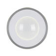 LED-DECKENLEUCHTE 40/9 cm   - Dunkelgrau/Transparent, Design, Kunststoff/Metall (40/9cm) - Novel