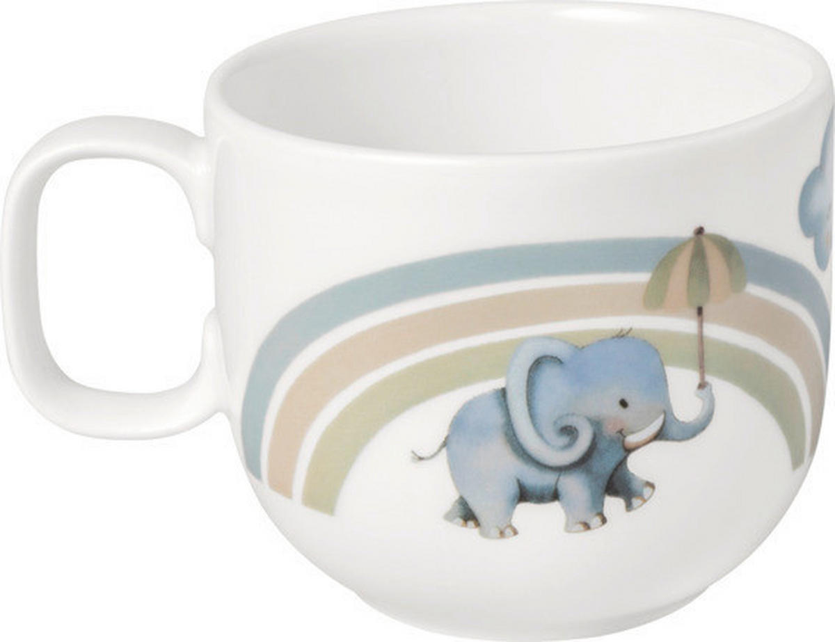 KINDERBECHER Walk Elephant  - Multicolor, Design, Keramik (11/8,5/7cm) - Villeroy & Boch