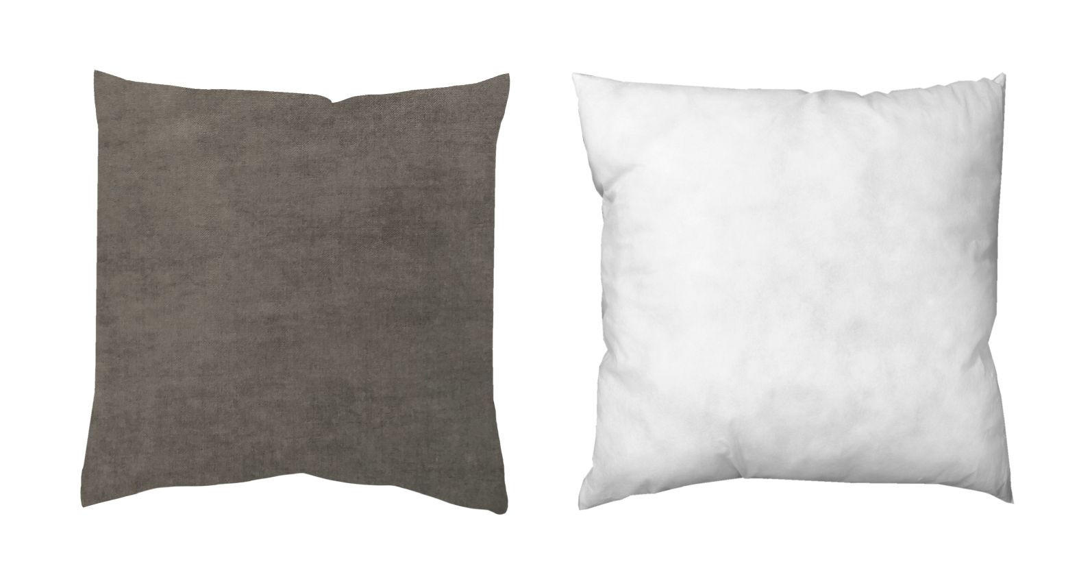 ZIERKISSEN  40/40 cm   - Grau, Basics, Textil (40/40cm)