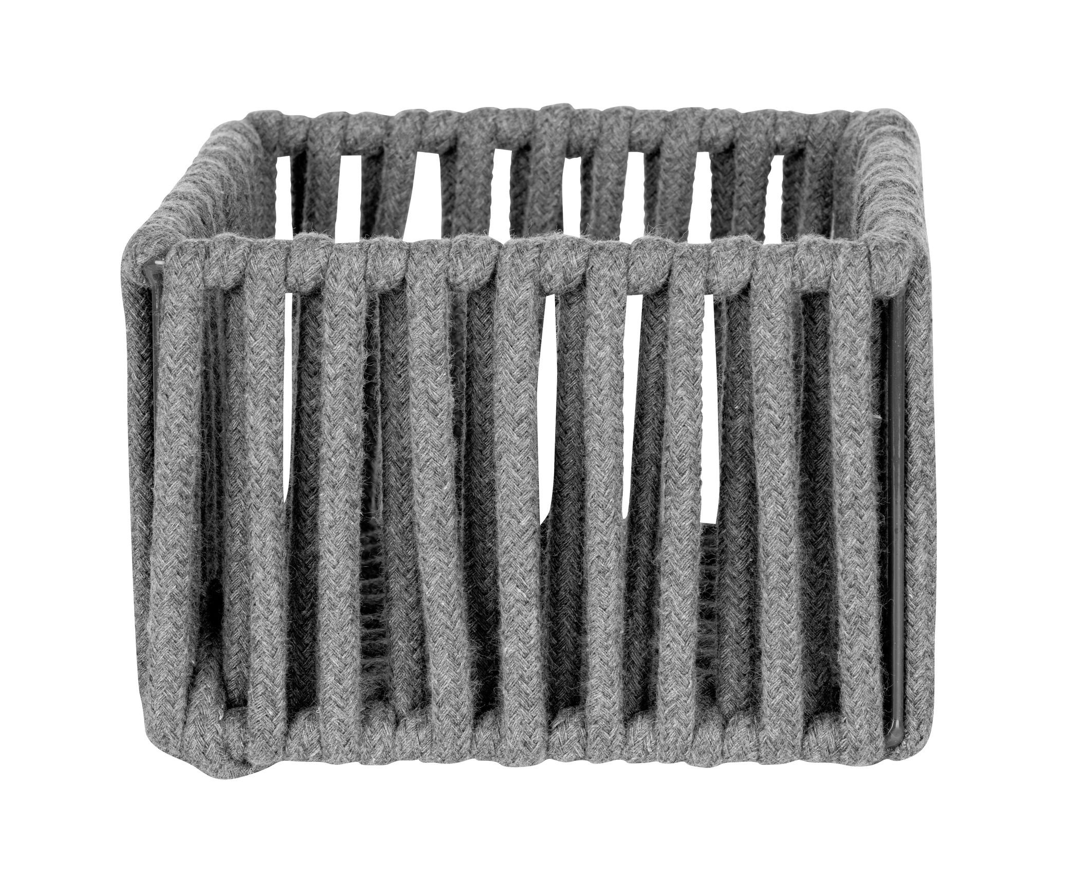 AUFBEWAHRUNGSKÖRBCHEN  - Grau, KONVENTIONELL, Textil (15/10/15cm) - Schöner Wohnen