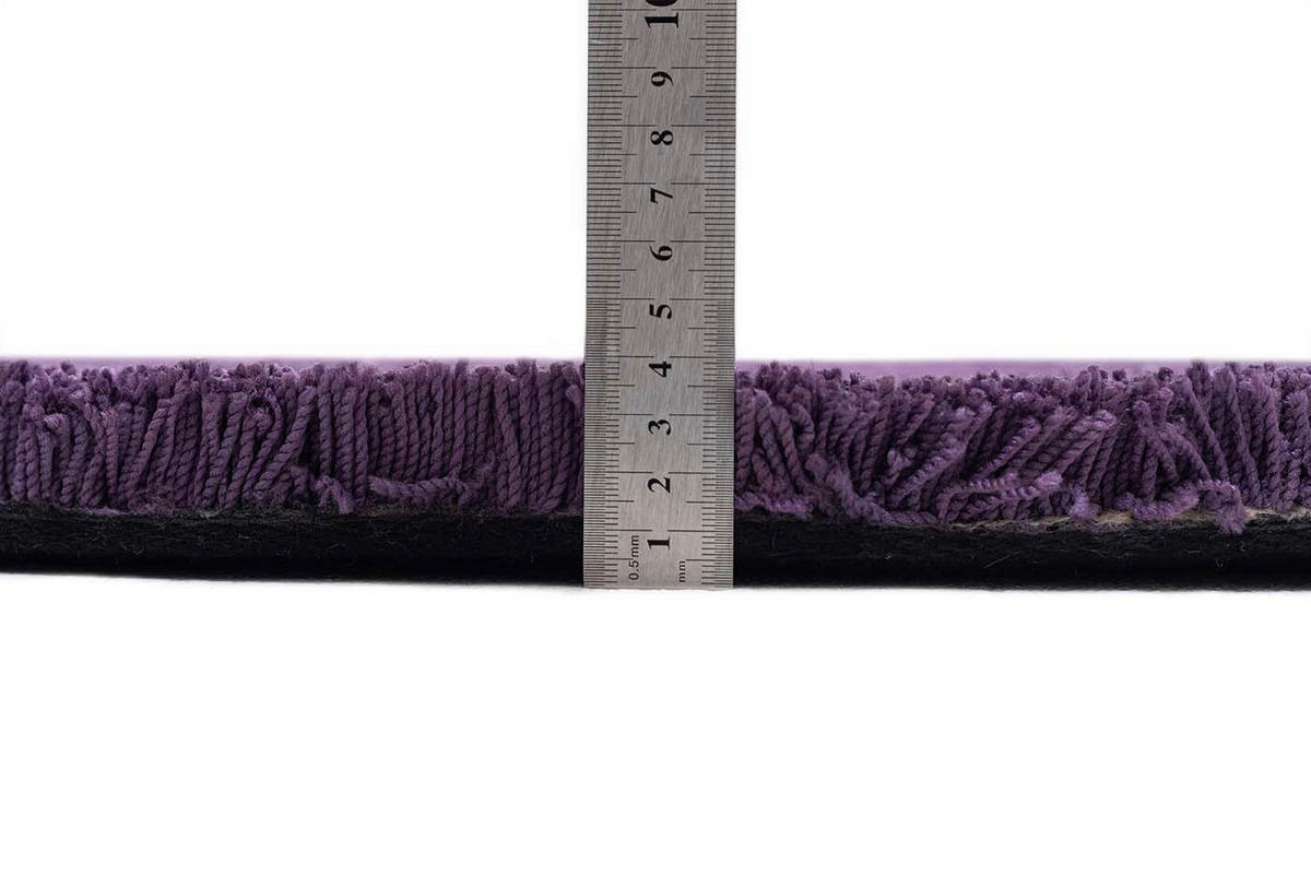 PREPROGA Z VISOKIM FLOROM Cozy   taftano  lila  - lila, Basics, tekstil (140/140cm) - Tom Tailor