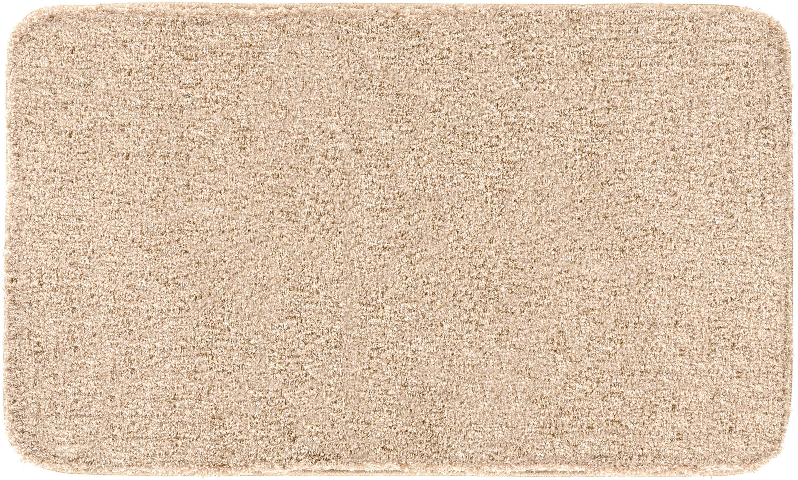 BADTEPPICH Melange Beige 80/140 cm  - Beige, Basics, Kunststoff/Textil (80/140cm) - Grund