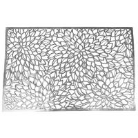 TISCHSET Kunststoff Silberfarben 30/45 cm  - Silberfarben, Basics, Kunststoff (30/45cm)