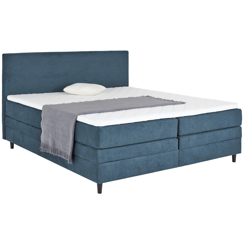Boxspringbett mit Topper & Bettkasten 180x200 Kleopatra