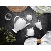 SERVIS ZA KAVU     Valencia  3-dijelni  - bijela, Design, keramika - Creatable