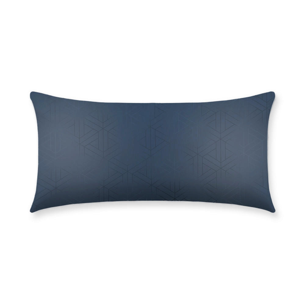 KOPFKISSENBEZUG Atelier 40/80 cm  - Dunkelblau, Design, Textil (40/80cm) - Estella