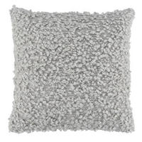 UKRASNI JASTUK 45/45 cm   BOUCLE  - srebrna, Konvencionalno, tekstil (45/45cm) - Novel