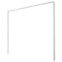 PASSEPARTOUTRAHMEN 231/212/58 cm   - Weiss, Basics, Holzwerkstoff (231/212/58cm) - Rauch Möbel