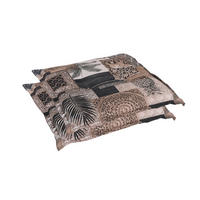 GARTENSITZKISSENSET in Beige Federn  - Beige, Basics, Textil (50/7/50cm)