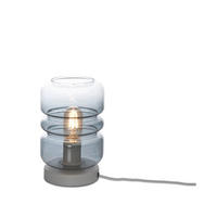 BORDSLAMPA 15/23 cm   - ljusgrå, Trend, glas (15/23cm) - It's about Romi