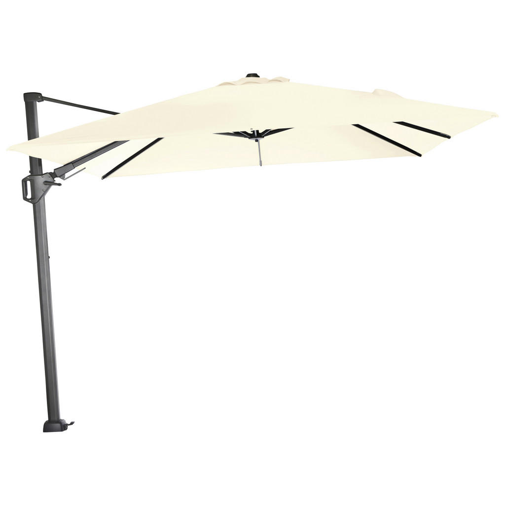 Ampelschirm Sunset N+ B: 300 H: 255 cm Anthrazit/Creme