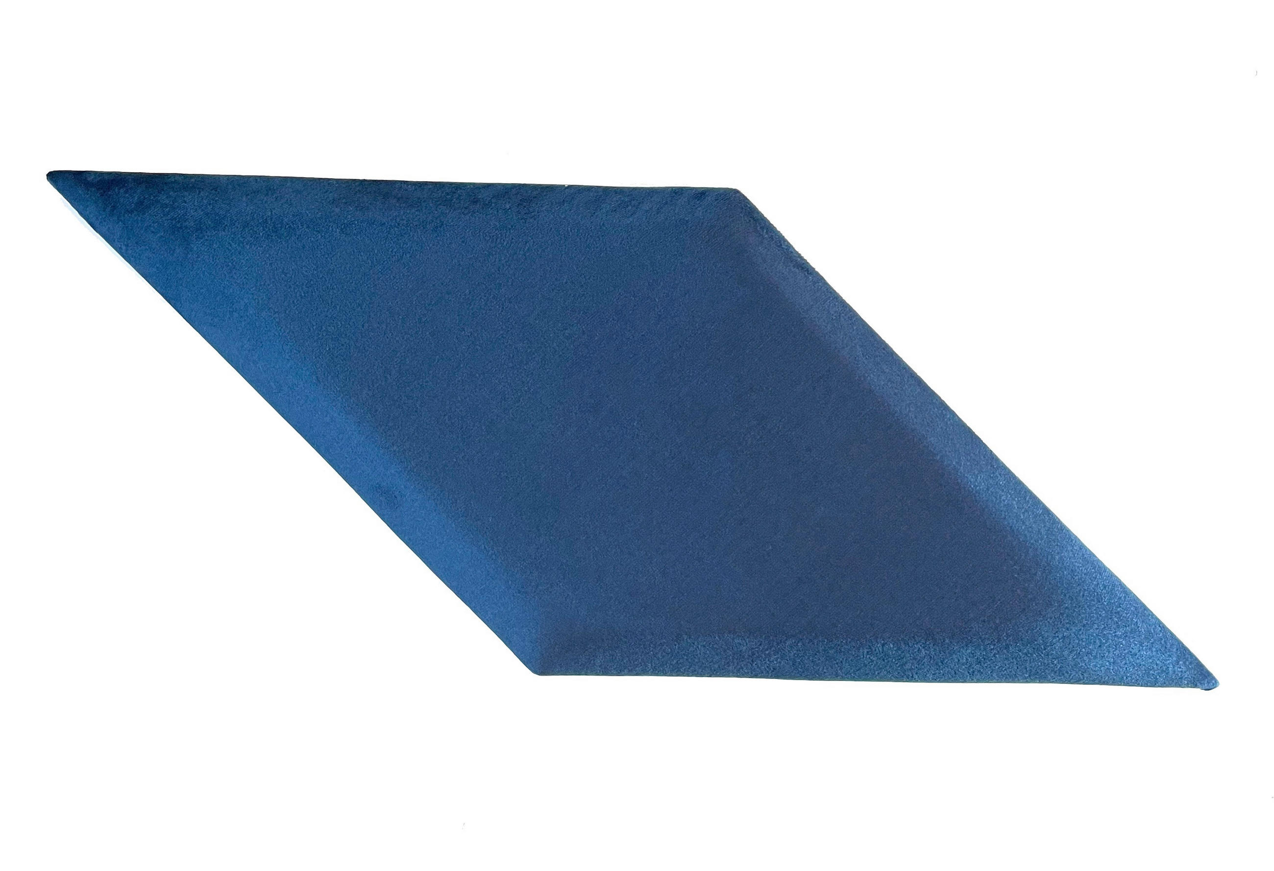 Wandpolster 2er-Set 29,5x59 cm Trapezförmig, Blau