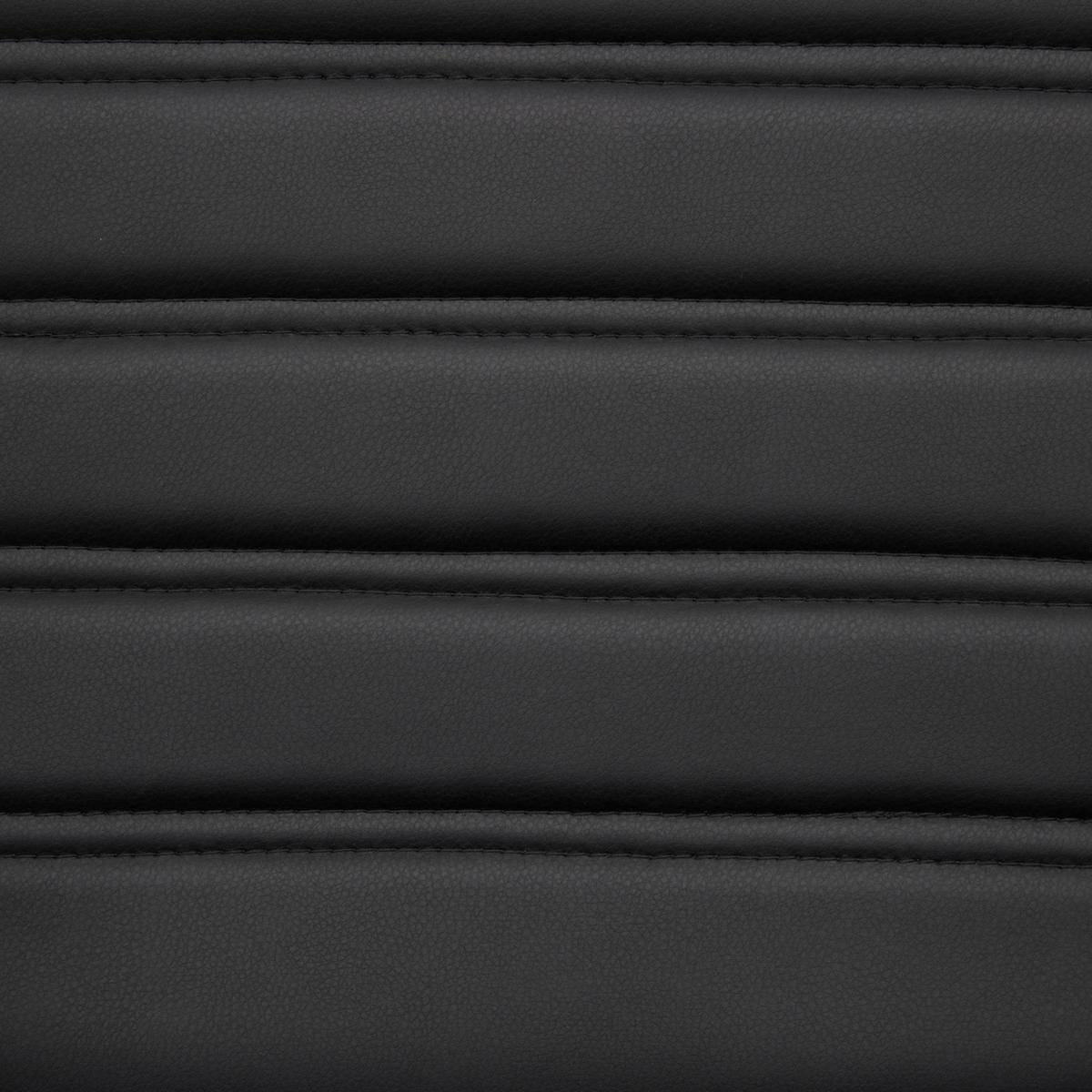 BESUCHERSTUHL  in Lederlook Schwarz, Chromfarben  - Chromfarben/Schwarz, LIFESTYLE, Holz/Kunststoff (55/92/64cm) - Livetastic
