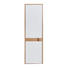 GARDEROBENSCHRANK 60/193/38 cm - Eichefarben/Weiß, Natur, Glas/Holz (60/193/38cm) - Linea Natura GARDEROBENSCHRANK 60/193/38 cm - Eichefarben/Weiß, Natur, Glas/Holz (60/193/38cm) - Linea Natura