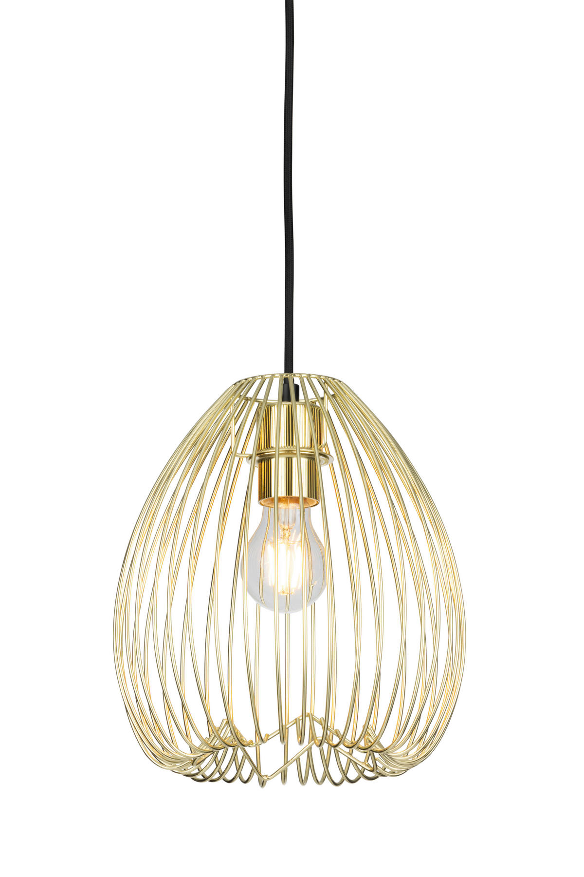 HÄNGELEUCHTE 24/150 cm  - Goldfarben, Trend, Metall (24/150cm) - Collett's Monde