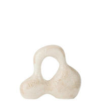 SKULPTUR - Creme, Basics, Keramik (25,5/9/22,5cm) - Ambia Home