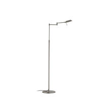 LED-STEHLEUCHTE Johann 46/146 cm  - Bronzefarben, Design, Metall (46/146cm) - elements by BANKAMP
