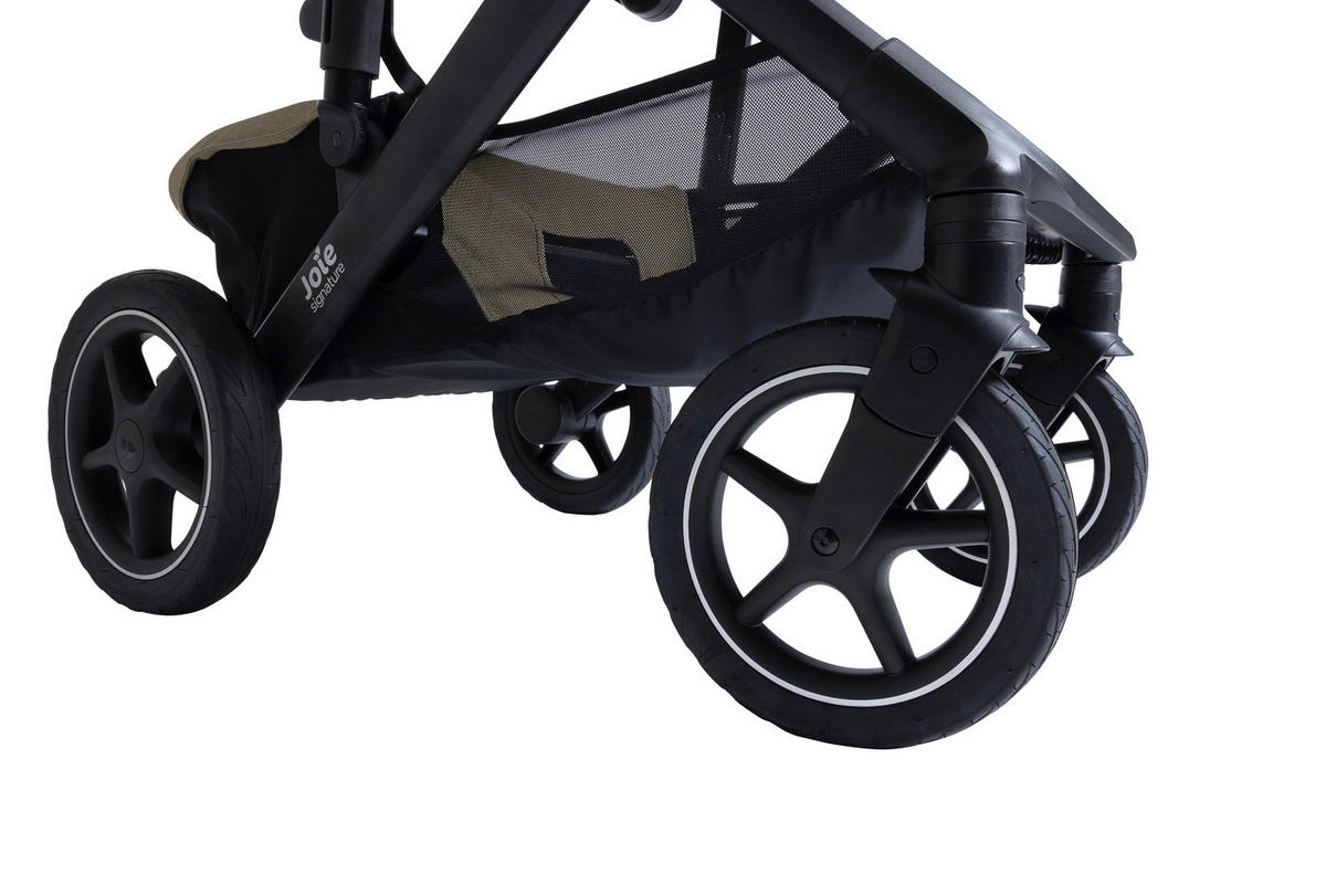 KINDERWAGENSET  Vinca 4in1 inkl. i-Level Pro und i-Base Encore  Sandstone  - Greige/Schwarz, Basics, Metall (65/109/97cm) - JOIE SIGNATURE