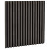 WANDPANEEL Schwarz  - Schwarz, Design, Holzwerkstoff/Kunststoff (41/41/2,1cm) - Livetastic
