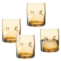 TRINKGLAS 300 ml 4-teilig  - Gelb, Basics, Glas (7,5/9/7,5cm) - Leonardo