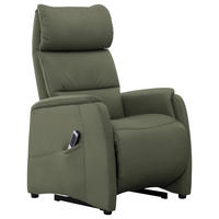 FAUTEUIL DE TÉLÉVISION in Grün  - Schwarz/Grün, Konventionell, Leder/Kunststoff (69/109/83cm) - Cantus