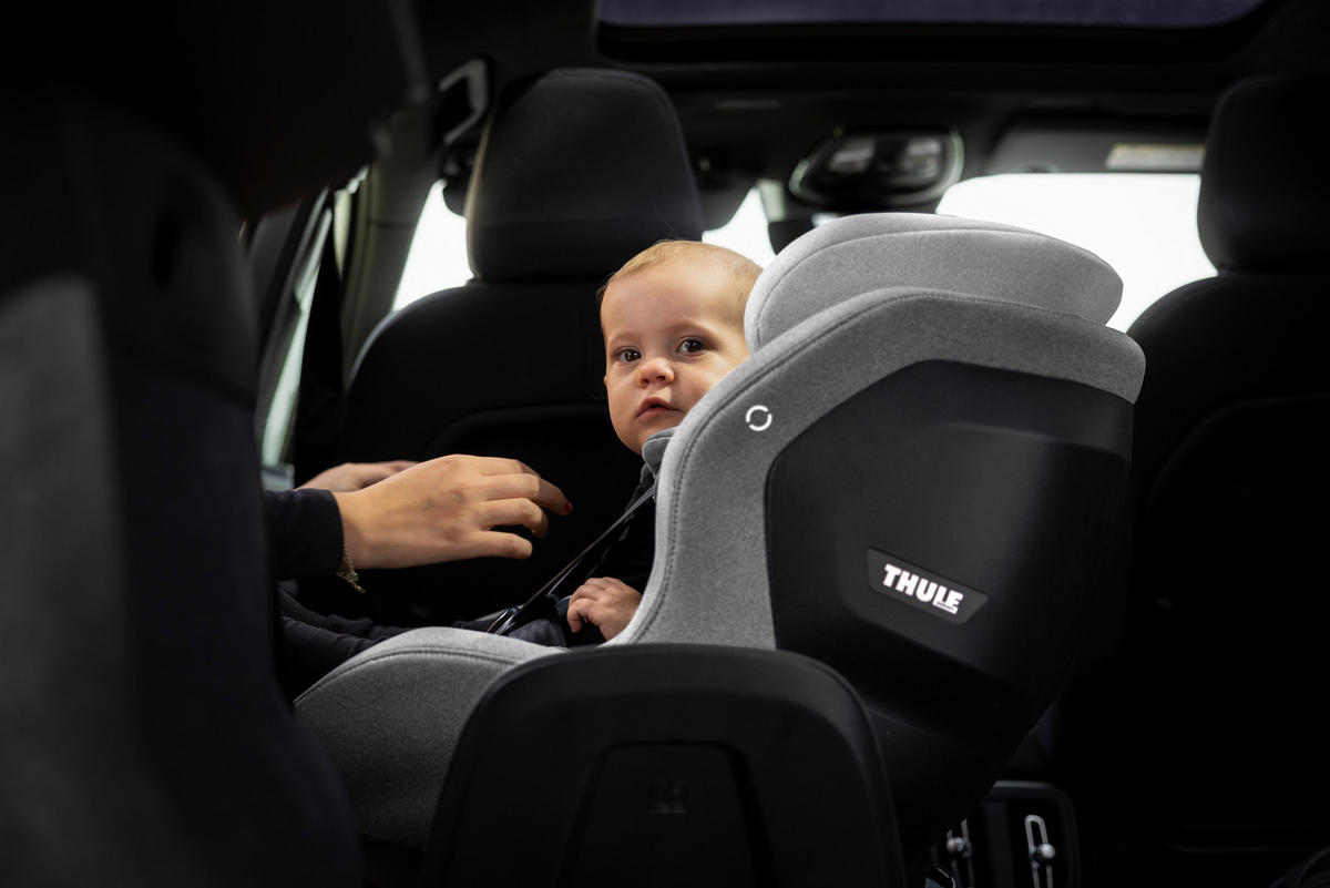 REBOARDER-KINDERSITZ  - Hellgrau, Basics, Textil (44/61/73cm) - Thule