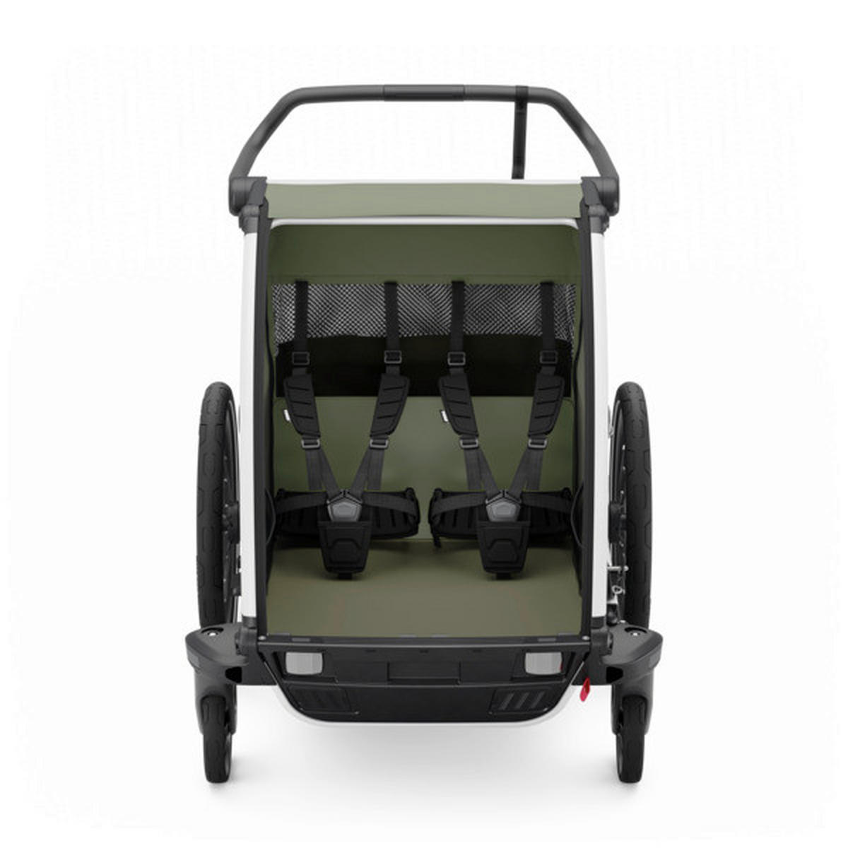 FAHRRADANHÄNGER   Chariot Lite 2 Double  - Olivgrün, LIFESTYLE, Kunststoff (84/63/34cm) - Thule