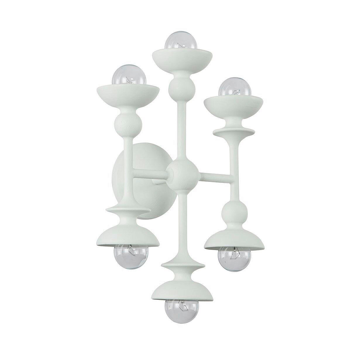 WANDLEUCHTE    - Weiß, KONVENTIONELL, Metall (35,6/27,9/14cm) - Elstead Lighting