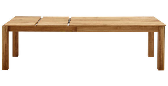 ESSTISCH in Holz 160-260/100/76 cm  - Eichefarben, KONVENTIONELL, Holz (160-260/100/76cm) - Linea Natura