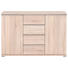 KOMMODE - Alufarben/Sonoma Eiche, KONVENTIONELL, Holzwerkstoff/Kunststoff (120/80/40cm) - Moderano KOMMODE - Alufarben/Sonoma Eiche, KONVENTIONELL, Holzwerkstoff/Kunststoff (120/80/40cm) - Moderano