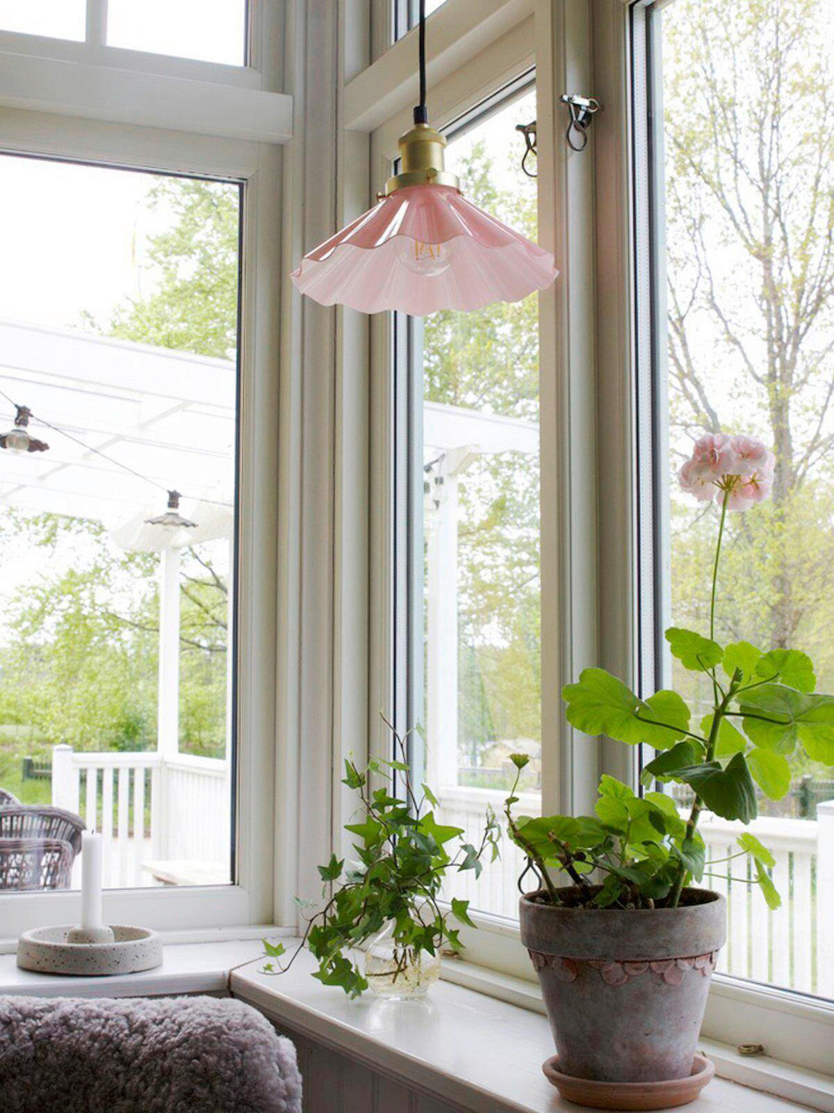 HÄNGELEUCHTE 25 cm  - Pink, LIFESTYLE, Glas (25cm)